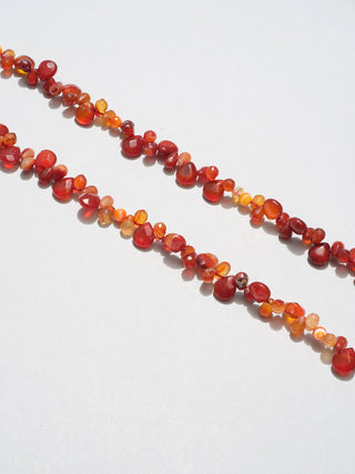 OSSA x CHAYSE Faceted Gemstone Crossbody in Red Agate