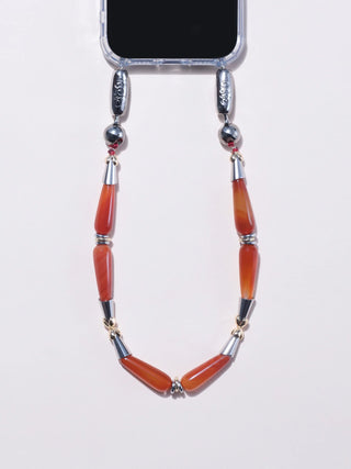 OSSA x CHAYSE Deco Wristlet in Red Agate