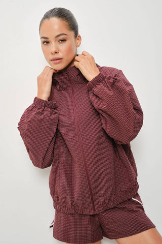 Roxy Micro Grid Nylon Track Jacket