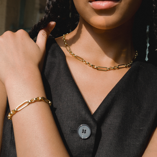 Penelope Chain Bracelet in Gold