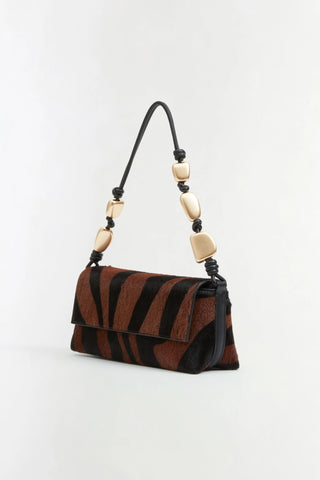 SIMKHAI Piedra Calf Hair Shoulder Bag