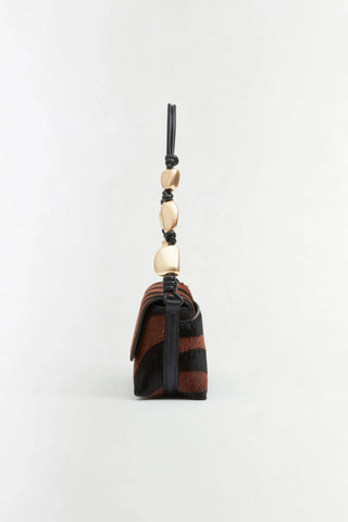 SIMKHAI Piedra Calf Hair Shoulder Bag