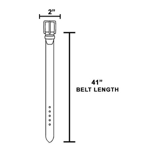 Vegan Suede Rounded Buckle Belts