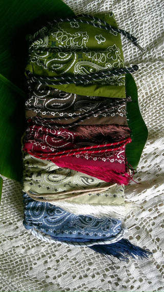 GLDN.PRKR Bandana Bags