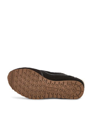 AUTRY Windspin Mule in Brown & Land Shearling
