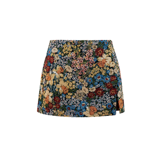 Floral Jacquard Skort