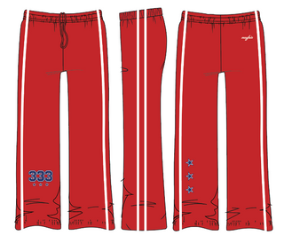The Mayfair Group 333 Sport Waffle Wide Leg Sweatpants