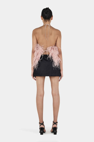 Hansen & Gretel Genie Feather Top in Rose