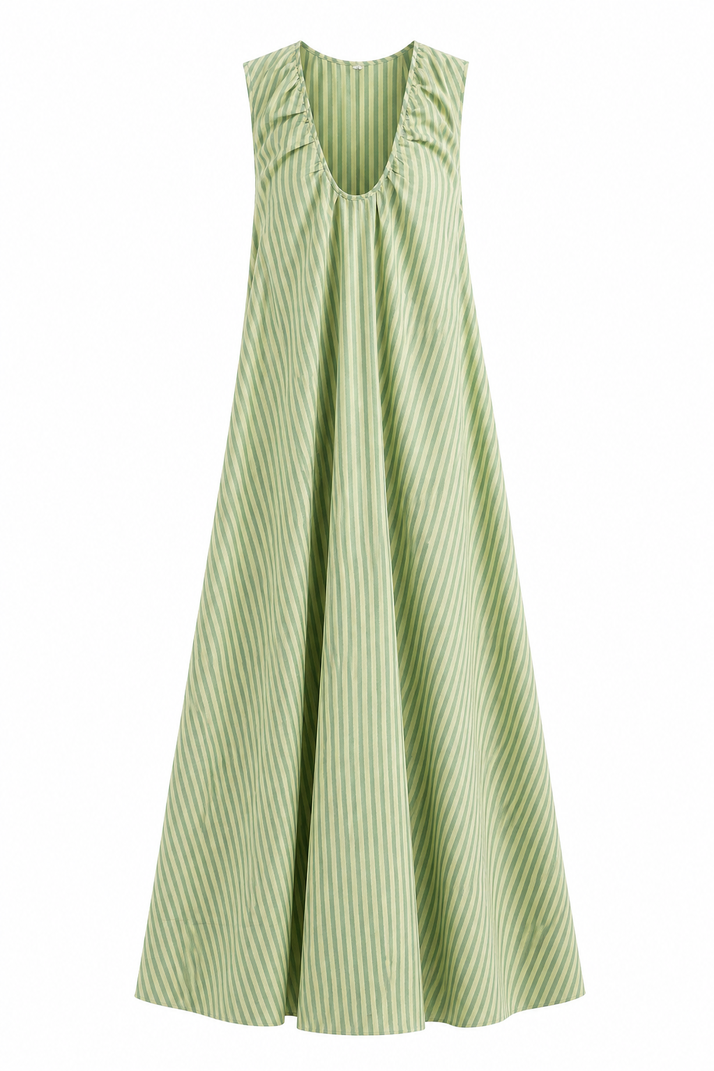 Green Stripe Maxi Dress  Chayse Clothing