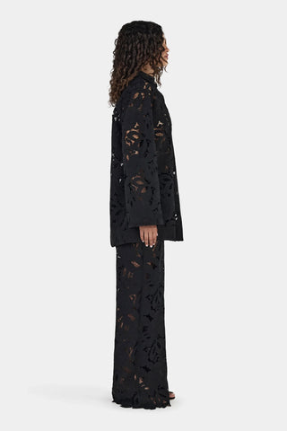 Hansen & Gretel Silla Lace Top in Black