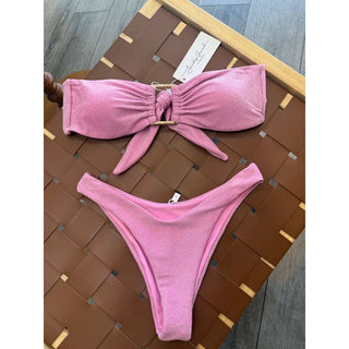 Bora Bikini Top in Pink