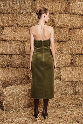 ALÉMAIS Odessa Embroidered Midi DressDressALÉMAIS