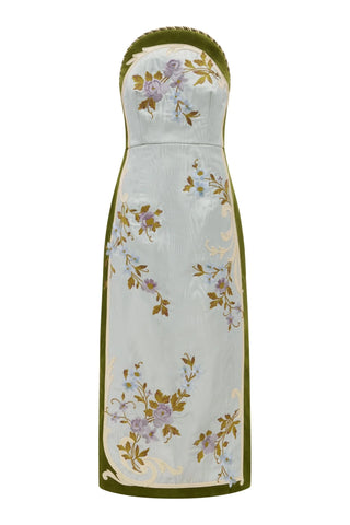 ALÉMAIS Odessa Embroidered Midi DressDressALÉMAIS