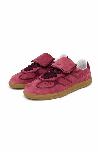 ALOHAS Club Suede Raspberry Leather SneakersShoesALOHAS