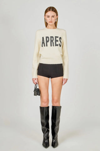 APRES Sweater in IvoryClothingChayse Clothing