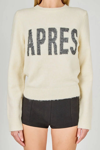 APRES Sweater in IvoryClothingChayse Clothing