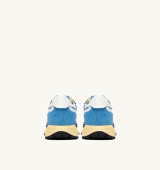 Autry Reelwind Low Sneakers in Bluette and Digital Blue Nylon and SuedeShoesAUTRY