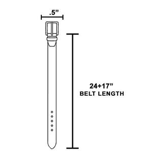 Rectangle Link Chain Belt With Disc Drop