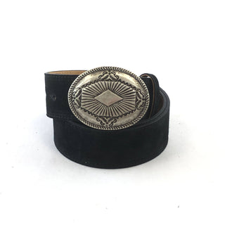 The Verona Wide Suede Belt