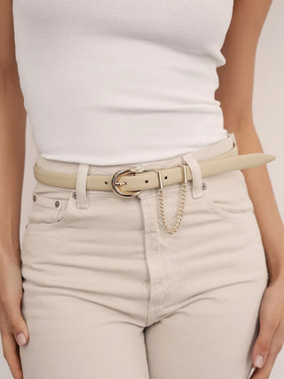 Cascade Chain Leather BeltAccessoriesEttika