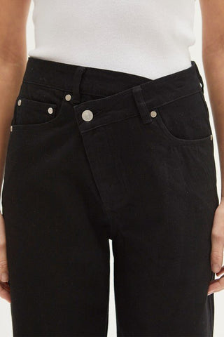 Chelsea Straight - Leg Asymmetric Waist JeanClothingChayse Clothing