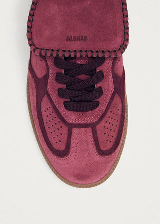 Club Suede Raspberry Leather SneakersShoesALOHAS