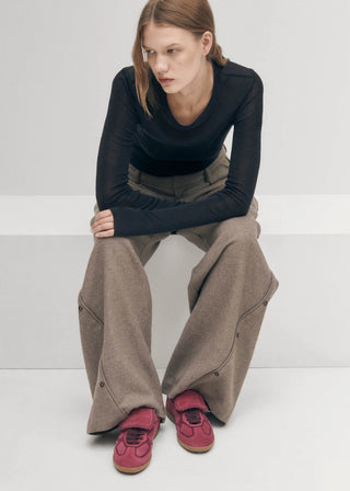 Club Suede Raspberry Leather SneakersShoesALOHAS