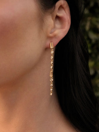 Crystal Linear EarringsAccessoriesEttika