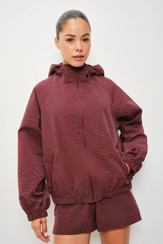 Roxy Micro Grid Nylon Track Jacket
