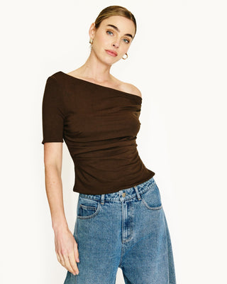 Eira Top in BrownClothingLine + Dot