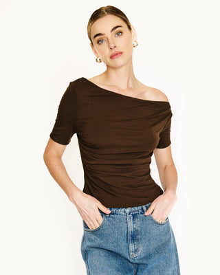 Eira Top in BrownClothingLine + Dot