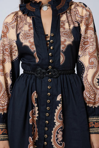 Scarlett Poppies Lumi Dress in Rust