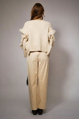 Fringe Detail Pullover SweaterClothingChayse Clothing