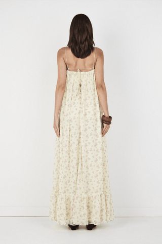 Hansen & Gretel Lu - Ann Maxi Dress in Butter PetalDressHansen & Gretel