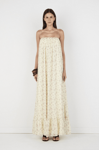 Hansen & Gretel Lu - Ann Maxi Dress in Butter PetalDressHansen & Gretel