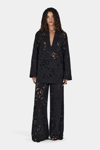 Hansen & Gretel Silla Lace Top in BlackTopHansen & Gretel
