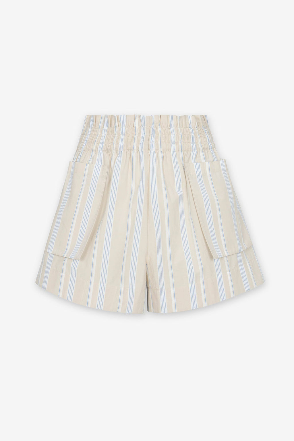 HEVRON Mira Short in Beige Stripe – Chayse Clothing