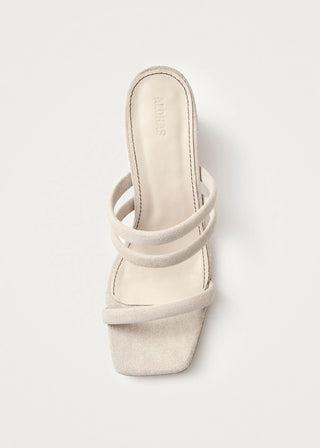 ALOHAS Indiana Stone Beige Leather Sandals