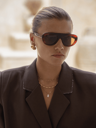 Jetsetter Acetate Unisex Aviator Sunglasses in MerlotAccessoriesFREYRS Eyewear