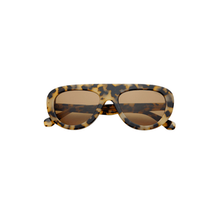 Jetsetter Acetate Unisex Aviator Sunglasses in Milky TortoiseAccessoriesFREYRS Eyewear