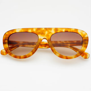 Jetsetter Acetate Womens Aviator Sunglasses in Honey TortoiseAccessoriesFREYRS Eyewear