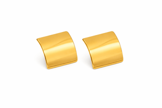 June Shield Statement Stud EarringsAccessoriesChayse Clothing