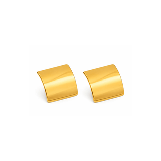June Shield Statement Stud EarringsAccessoriesChayse Clothing