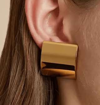 June Shield Statement Stud EarringsAccessoriesChayse Clothing