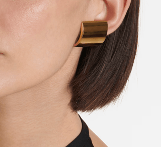 June Shield Statement Stud EarringsAccessoriesChayse Clothing