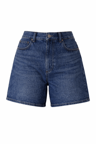 LE JEAN Frida High Rise Shorts in Lunar EclipseDenimLE JEAN