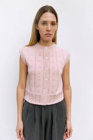 Lindley Sleeveless Top in PinkClothingChayse Clothing