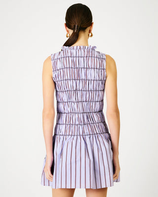 Line + Dot Andi Mini Dress in Purple StripeDressLine + Dot