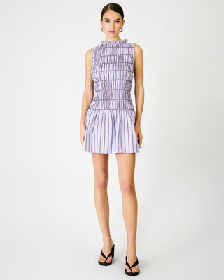 Line + Dot Andi Mini Dress in Purple StripeDressLine + Dot