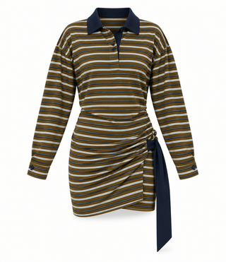 Line + Dot Sadie Polo Mini DressDressLine + Dot